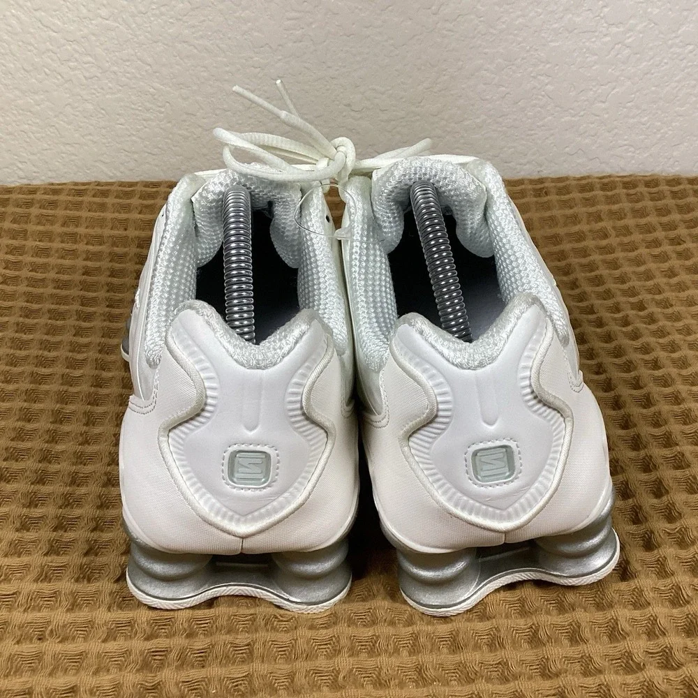 NEW Nike Shox TL Sail White Silver Women's Size 8.5 Sneakers Shoes AR3566-103